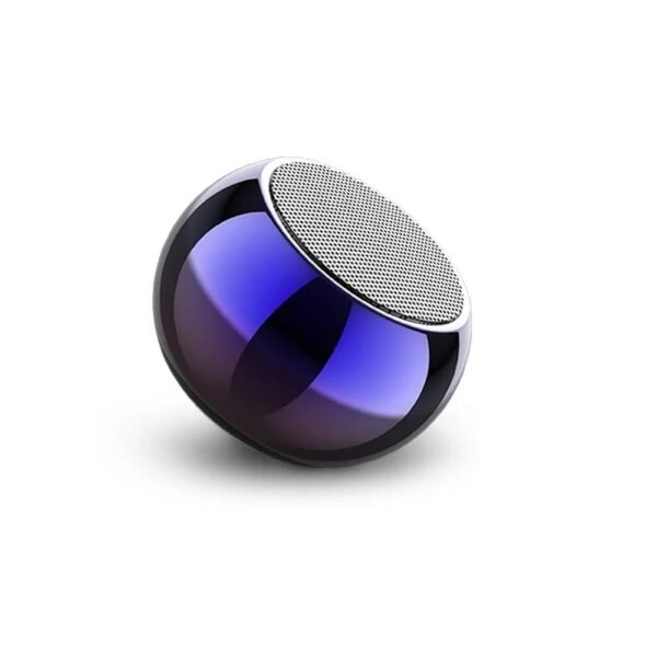 Ultra Mini Wireless Bluetooth Speaker with Heavy Metal Electroplating Round Speaker